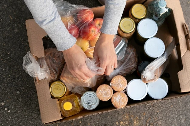Réserve d'aliments non périssables pour les urgences