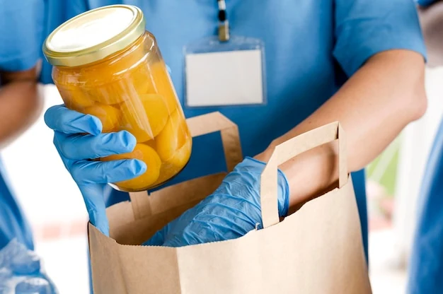 Réserve d'aliments non périssables pour les urgences