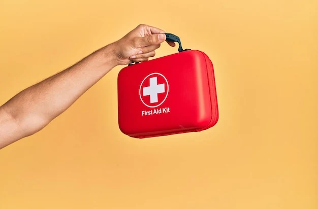 Kit d'urgence avec le matériel de base