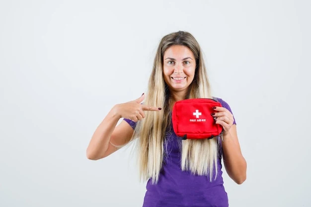 Kit d'urgence avec le matériel de base