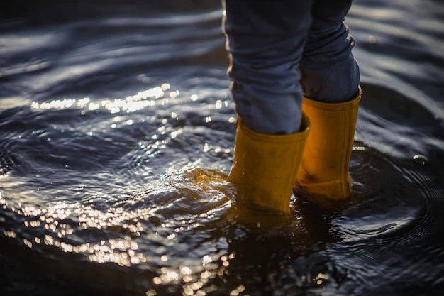 Inondation : eau accumulée en zone urbaine