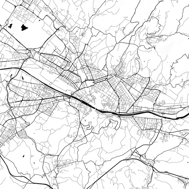 Carte et boussole pour planifier les itinéraires d'évacuation