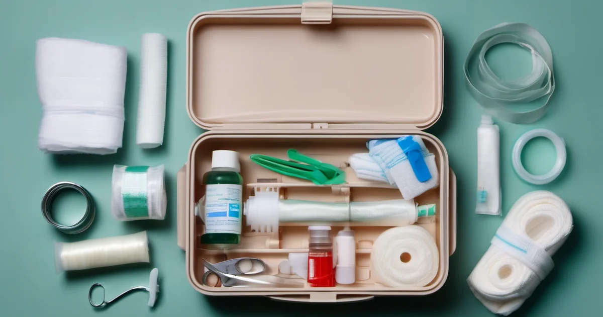 Guide trousse de premiers secours d'urgence