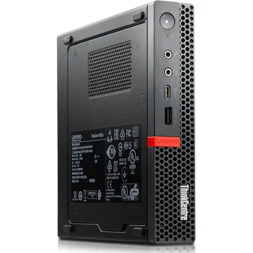 Un mini PC reconditionné d'entreprise (Dell OptiPlex Micro, Lenovo ThinkCentre Tiny ou HP EliteDesk Mini).