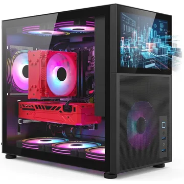 Un ordinateur de bureau (ou mini PC avec boîtier GPU externe) avec carte graphique dédiée.