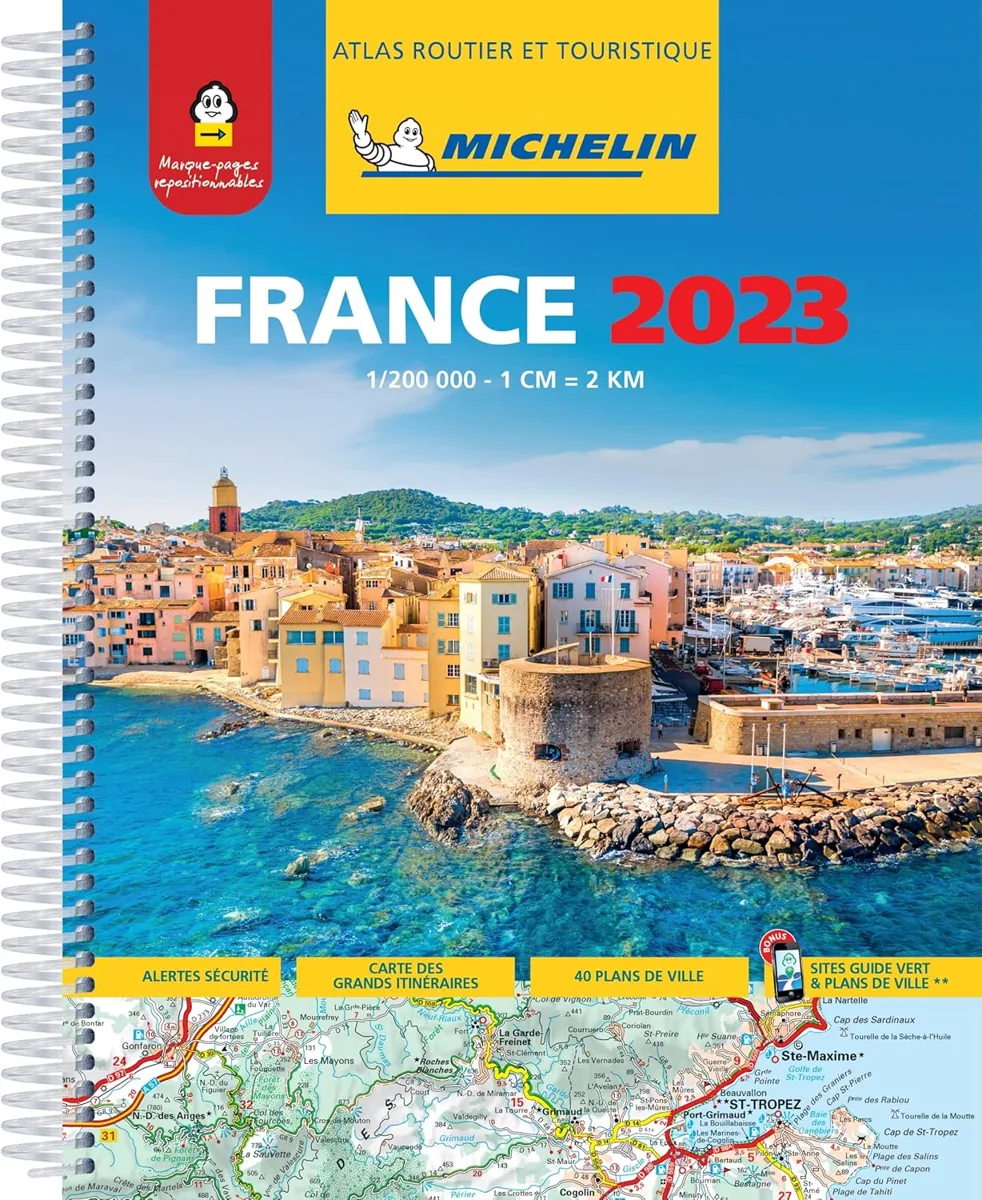 Atlas Routier France 2026 Michelin A4 Spirale
