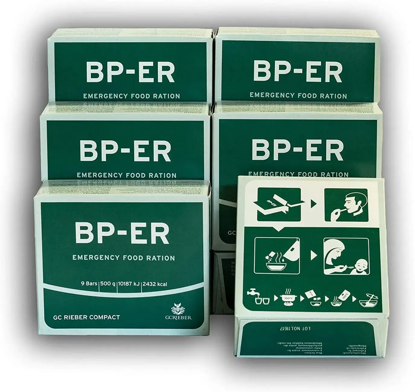 BP ER Elite rations professionnelles 6 x 500 g