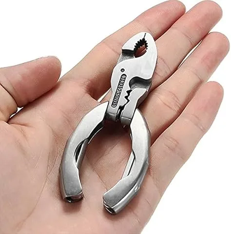 MASUNN mini outil multifonction 9 en 1, porte-clés multi-outil, pinces, tournevis, outils de poche