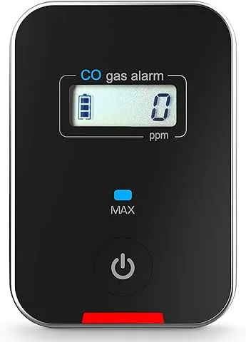 Détecteur de monoxyde de carbone (CO) pour véhicules et aéronefs | Alarme rapide bas niveau à 9 ppm | Véhicules, police, pilotes, voyages, autobus et camions