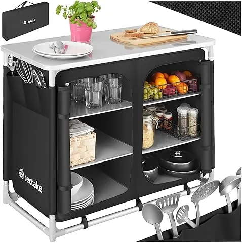 TecTake 800585 - Réchaud de camping pour mobilier de jardin, modèles variés