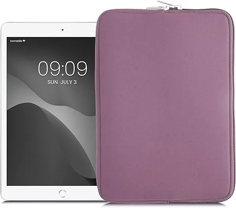 kwmobile housse en néoprène avec fermeture éclair pour tablette - Étui de protection universel 9,7"-11" pour tablette, résistant à l'eau