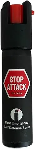 Spray anti-agression Stop Attack 20 ml - La solution définitive pour une sécurité maximale - Efficace, rapide et dissuasif - Permet d'arrêter et d'identifier - Portée de 4 mètres