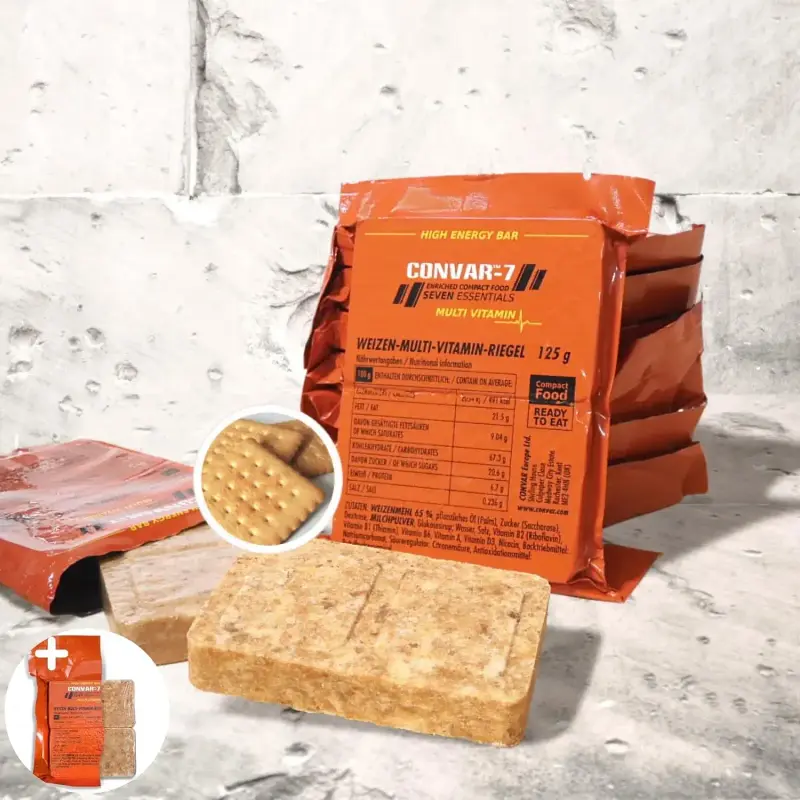 CONVAR-7 barres energetiques multivitaminees