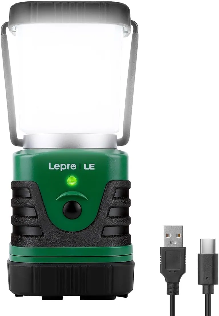 Lepro Farol Camping 1000lm Recargable USB