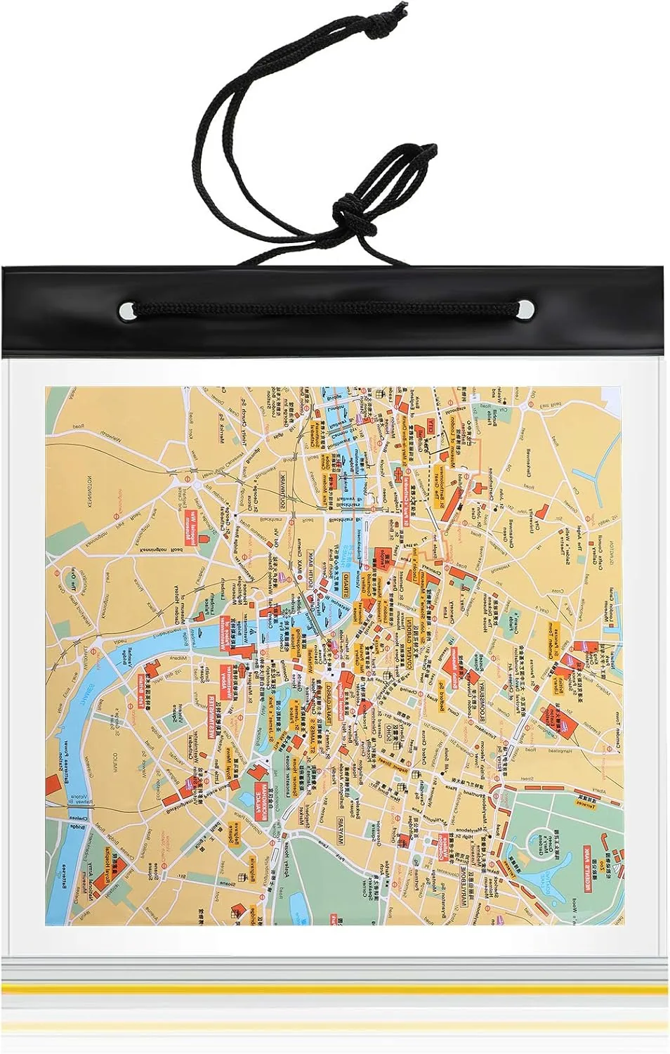 Étui Imperméable de Cartes A4 Sumind avec Cordon