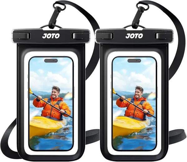 JOTO Funda Impermeable Movil IPX8 hasta 7 pulgadas Pack 2