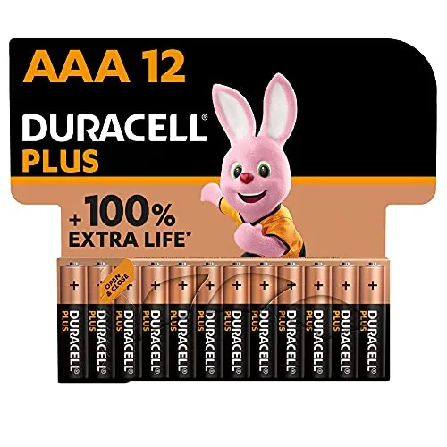 Duracell Plus Pilas AAA Pack 12