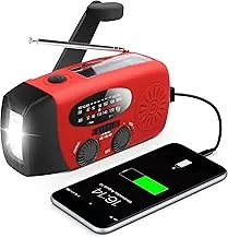 Radio dynamo solaire d'urgence