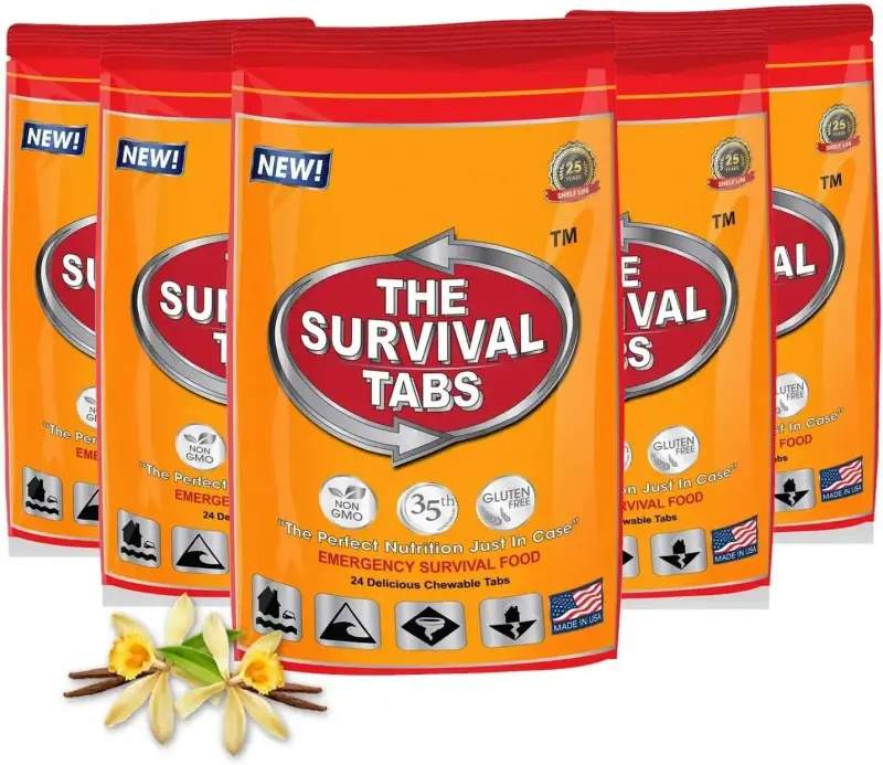 Survival Tabs 120 comprimes pour 10 jours