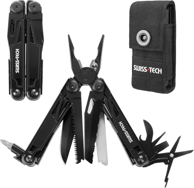 Swiss+Tech Alicates 16 en 1 con Funda