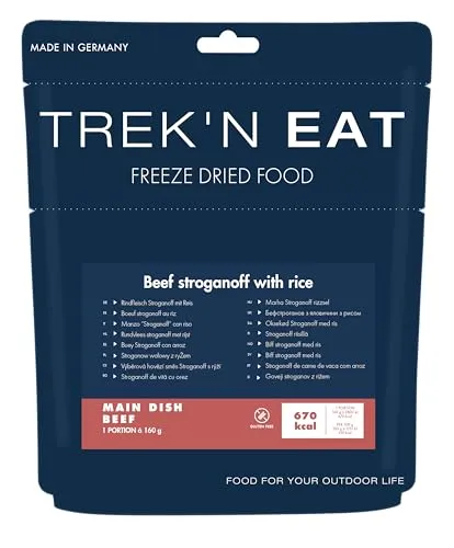 Trek'n Eat stroganoff au riz lyophilise