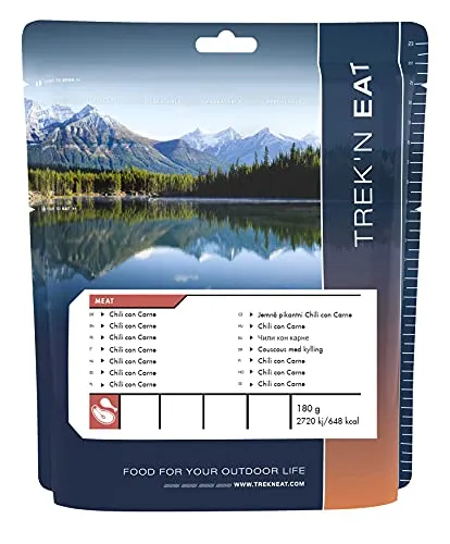 Trek'n Eat chili con carne lyophilise