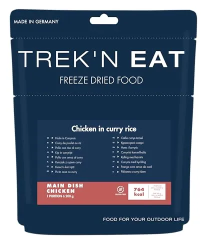 Trek'n Eat curry de poulet au riz lyophilise